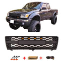 Front Grille Compatible with 1997 1998 1999 2000 1st Gen Toyota Tacoma Grill With Letters & LEDs