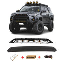 Grille Compatible with 2020 2021 2022 2023 5th Gen Toyota 4Runner Grill with Letters and LED Lights