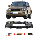 Front Grille for 2009 2010 2011 2012 Toyota RAV4 3rd Gen TRD PRO Grill with Badge & LED Lights