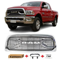 Chrome Grille For 2013 2014 2015 2016 2017 2018 Dodge RAM 2500/3500 Big Horn Front Hood Bumper Grill