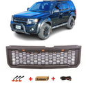 Front Grille for 2008 2009 2010 2011 2012 Ford Escape Kuga Raptor Style Grill with Letters and LEDs
