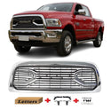 Chrome Grille For 2013 2014 2015 2016 2017 2018 Dodge RAM 2500/3500 Big Horn Front Hood Bumper Grill