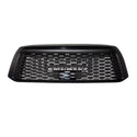Black Front Bumper Grille for 2nd Gen 2010 2011 2012 2013 Toyota Tundra Grill TRD Pro Style with frame and Letters