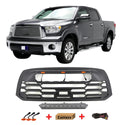 Black Front TRD PRO Grille For 2007 2008 2009 2010 2011 2012 2013 2nd Gen Toyota Tundra Grill with Emblem & LEDS