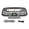 Black Front TRD PRO Grille For 2007 2008 2009 2010 2011 2012 2013 2nd Gen Toyota Tundra Grill with Emblem & LEDS