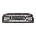 Black Front Grille for 2013 2014 2015 2016 2017 2018 Dodge RAM 2500/3500 Big Horn Style Grill W/ Letters
