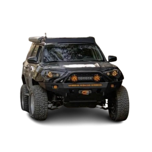 Front Grille Compatible with 2010 2011 2012 2013 5th Gen Toyota 4Runner Grill with Letters and LED Lights