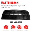 LTD Style Grille for 2013 2014 2015 2016 2017 2018 Dodge RAM 2500/3500 Limited Style Grill Matte Black with Letters