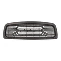 Black Front Grille for 2013 2014 2015 2016 2017 2018 Dodge RAM 2500/3500 Big Horn Style Grill W/ Letters