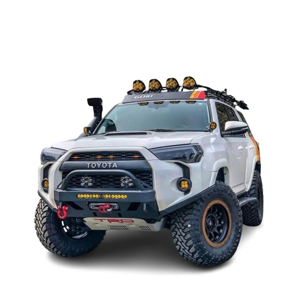 Front Grille for 2014 2015 2016 2017 2018 2019 5th Gen Toyota 4Runner Grill with Letters and LED Lights