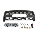 Front Grille For 2003 2004 2005 2006 1st Gen Toyota Tundra Bumper Grill with Emblem and LEDs