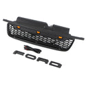 Front Grille for 2001 2002 2003 2004 Ford Escape Kuga Raptor Style Grill with Letters and LEDs