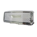Chrome Front Grille Fit for 2014 2015 GMC Sierra 1500 Grill Honeycomb Style