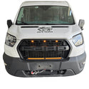 Front Grille for 2020 2021 2022 2023 Ford Transit (US Version) Raptor Style Grill with Letters and LEDs