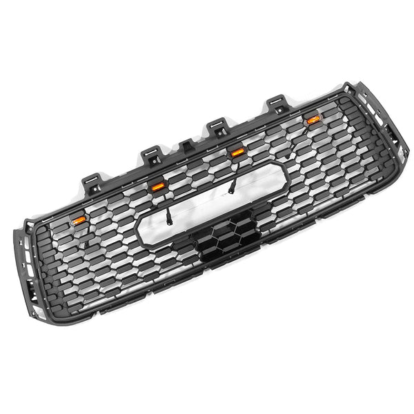 Front Grille Compatible with 2nd Gen 2010 2011 2012 2013 Toyota Tundra Front Bumper Grill Insert Black Mesh