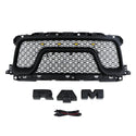 Front Grille for 2019 2020 2021 2022 2023 2024 Dodge RAM 2500/3500 Honeycomb Style Grill W/ Letters and LED Lights