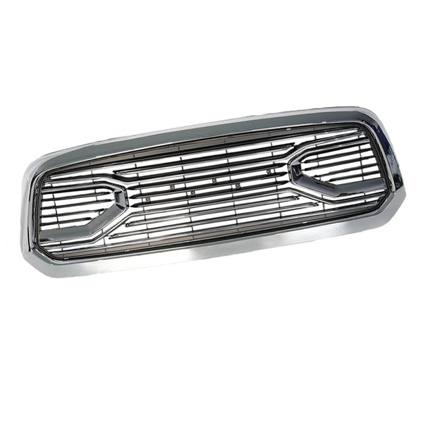 Chrome Front Grille For 2013 2014 2015 2016 2017 2018 Dodge RAM 1500 Big Horn Style Grill With Letters