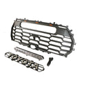 Front Grille for 2022 2023 2024 3rd Gen Toyota Tundra TRD PRO Style Grill With LEDs and Emblem