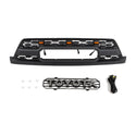 Black Front Grille For 2003 2004 2005 4th Gen TRD PRO Toyota 4Runner Grill With Emblem & LEDs