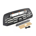 Black Front TRD PRO Grille For 2007 2008 2009 2010 2011 2012 2013 2nd Gen Toyota Tundra Grill with Emblem & LEDS
