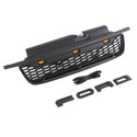 Front Grille for 2001 2002 2003 2004 Ford Escape Kuga Raptor Style Grill with Letters and LEDs