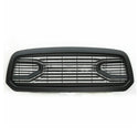 Black Front Grille Fit For 2013 2014 2015 2016 2017 2018 Dodge RAM 1500 Grill Big Horn Style With Letters