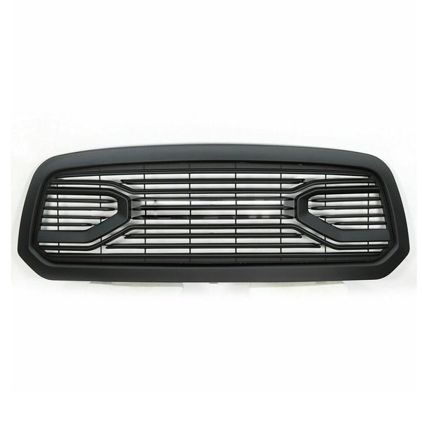 Black Front Grille Fit For 2013 2014 2015 2016 2017 2018 Dodge RAM 1500 Grill Big Horn Style With Letters