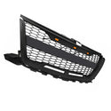 Front Grille Compatible with 2016 2017 2018 2019 2020 Chevrolet Chevy Colorado Grill with Letters and LED Lights Matte Black