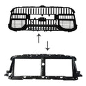 Black Front Bumper Grille for 2020 2021 2022 2023 2024 Ram 2500 3500 Grill with Letters and Base Bracket Change to 2026 style