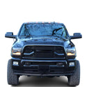 Black Front Grille for 2013 2014 2015 2016 2017 2018 Dodge RAM 2500/3500 Big Horn Style Grill W/ Letters