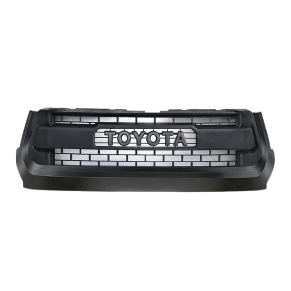 Front Grille for 2014 2015 2016 2017 2018 2019 2nd Gen Toyota Tundra TRD Pro Style Grill with Emblem