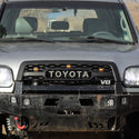 Black Front TRD Grille Fit For 2005 2006 2007 1st Gen Toyota Sequoia Grill With Emblem And Lights