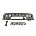 Black Front TRD Grille Fit For 2005 2006 2007 1st Gen Toyota Sequoia Grill With Emblem And Lights