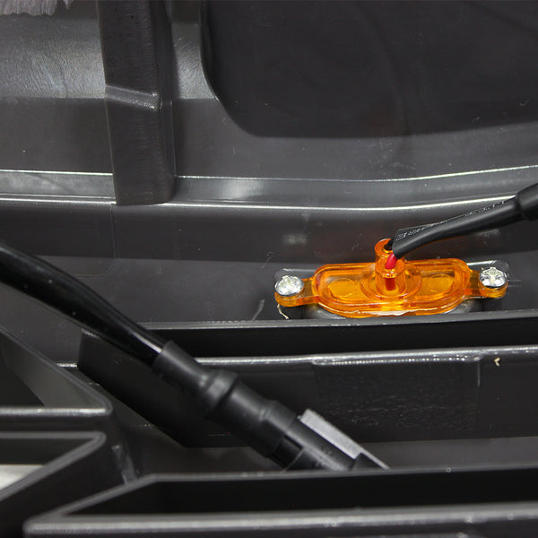 Black Front Grille Fit for 2022 2023 2024 Chevrolet Chevy Silverado 1500 Grill with 5 LED Lights and Letters