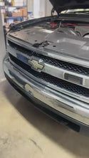 Front Grille for 2007 2008 2009 2010 2011 2012 2013 Chevy Silverado 1500 Mesh Grill Glossy Black