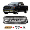 LTD Chrome Front Grille For 2013 2014 2015 2016 2017 2018 Dodge RAM 1500 Limited Style Grill with Letters