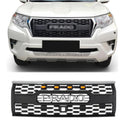 Grille for 2018 2019 2020 2021 2022 Toyota Land Cruiser Prado Grill With LED Lights and Emblem