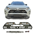 TRD PRO Style Black Grille for 2019 2020 2021 2022 2023 2024 Toyota RAV4 Grill with Badge & LED Lights