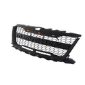 Front Grille for 2016 2017 2018 2019 2020 Chevrolet Chevy Colorado Raptor Style Grill with Letters and LED Lights Matte Black