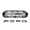 Grille for 2019 2020 2021 2022 2023 Ford Ranger Raptor Style Grill with Letters and Lights