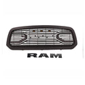 Big Horn Style Front Grille Fit For 2013 2014 2015 2016 2017 2018 Dodge RAM 1500 Grill with Letters and LED Lights