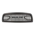 Black Front Grille for 2010-2018 Dodge RAM 2500/3500 Big Horn Style Grill W/ Letters