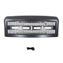 Front Grille Fit for 2008 2009 2010 Ford F250 F350 F450 Grill Super Duty Raptor Style Grill with Letters and LEDs