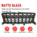 Front Grille Fit for 2015 2016 2017 2018 2019 2020 Chevrolet Colorado Black Grill with Letters