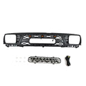 Black Front Grille With Led Lights For 1995 1996 1st Gen Toyota Tacoma TRD PRO Style Grill