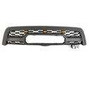 Black Front TRD Grille Fit For 2005 2006 2007 1st Gen Toyota Sequoia Grill With Emblem And Lights