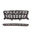 Front Grille Fit for 2015 2016 2017 2018 2019 2020 Chevrolet Colorado Black Grill with Letters