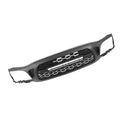 Front Grille Compatible with 2001 2002 2003 2004 1st Gen Toyota Tacoma Black Grill With Emblem & LED Lights