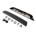 Grille Compatible with 2020 2021 2022 5th Gen Toyota 4Runner Grill with Letters and LED Lights