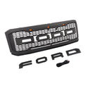 Grille for 2007 2008 2009 2010 2011 2012 2013 2014 Ford Expedition Grill with Letters and LEDs Matte Black